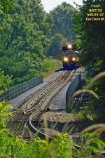 mALSS-27 @ mp 86 pulling over the Eau Chippewa river